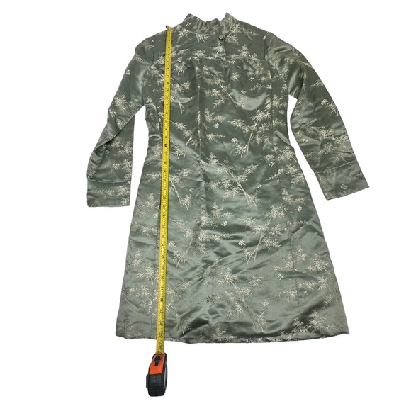 Vintage Late 70’s Tailor Made Quilted Silk Kimono Dress. app m - Picture 7 of 12